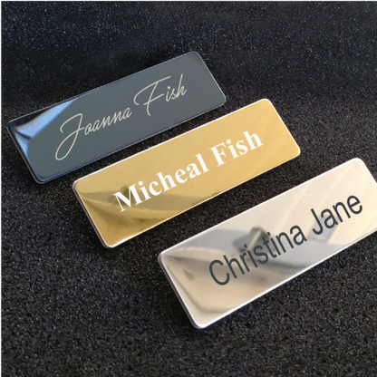 Custom Name Badges